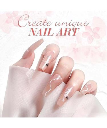 Waterproof Nail Art Graffiti Pen Set - Male Friendly 3D DIY Nail Design Gel Polish Pencil for Perfect Lines & UV-LED Malgel (PE White) - Buy Online on GoSupps.com