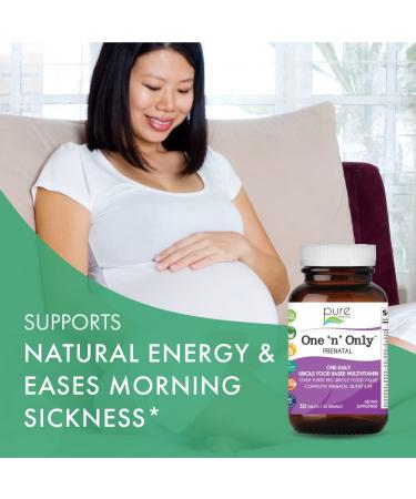 Pure Essence One n Only PreNatal - 30 Tablets | Essential Nutrients for Moms-to-Be - Buy Online on GoSupps.com