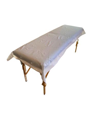 Pimpam factory fertilizer sheet breathable and washable made in Spain soft reusable 50 % cotton + 50 % polyester white 90 x 200 cm.