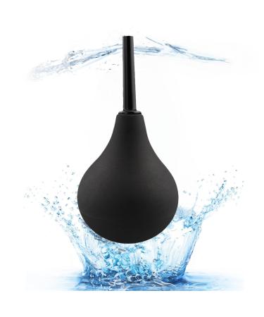 Emotionlin Analusche 160ml Intimate rinse is made of medical silicone for anal and vaginal cleaning - for effective colon cleaning and intimate hygiene (black)