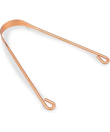 Buy Myga Antimicrobial Ayurvedic Tongue Scraper - Copper Tongue Cleaner for Bad Breath & Oral Health - Buy Online on GoSupps.com