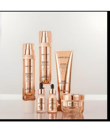 Mercilen Premium Diamond Gold Beauty Set Luxury Skincare Collection|Korean Skin Care Set with Vitamin C Essence Hydrating Anti-Aging Serum for Face Beauty Skin Care Set - Buy Online on GoSupps.com
