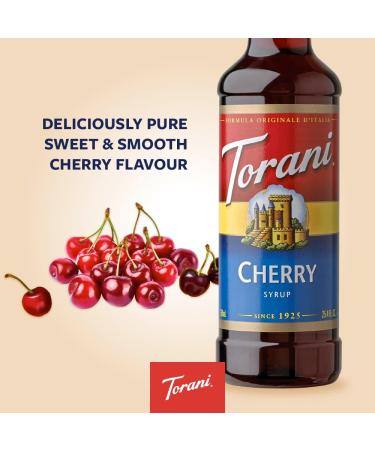 Torani Blue Raspberry Syrup Plastic Bottle 750 ml & CHERRY SYRUP PET (PLASTIC) BOTTLE 750ML Syrup+ CHERRY SYRUP - Buy Online on GoSupps.com