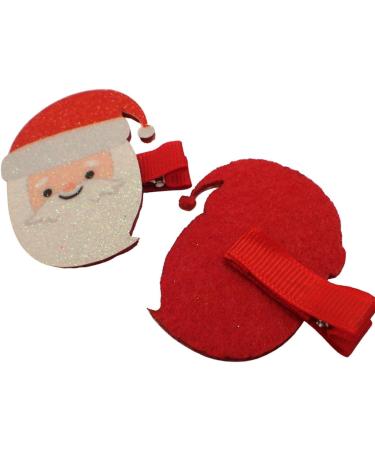 Topkids Accessories Christmas Hair Clips for Girls Hair Clips Women Festive Themed Crocodile Clips Hair Pairs and Single Small Hair Clips Christmas Polar Bear and Penguin Curl Clips (Derpy Santa) - Buy Online on GoSupps.com