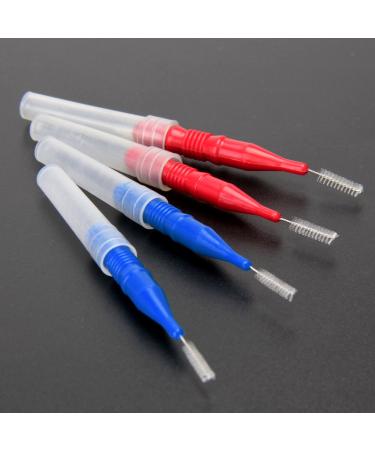 Interdental Slim Brush - 100 Count | Dental Hygiene Toothpick for Flossing Teeth - Buy Online on GoSupps.com