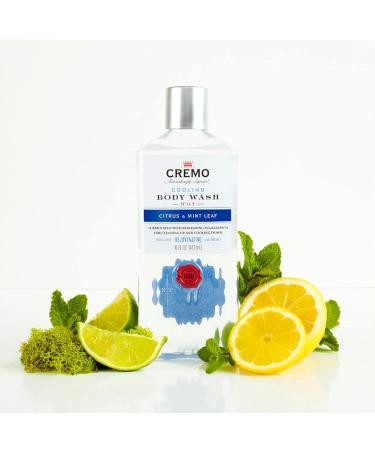 Cremo Cooling Citrus and Mint Leaf Body Wash 16 Fl Oz (2-Pack) - Buy Online on GoSupps.com