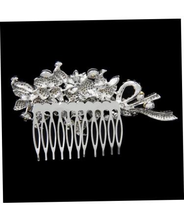 DOITOOL Bridal Hair Side Comb Combs for Women Hair Accessories for Women Crystal Headpiece Hair Teasing Comb Women Hair Accessories Tiara Women Hair Clip Bride Hair Plug Bow Tie - Buy Online on GoSupps.com