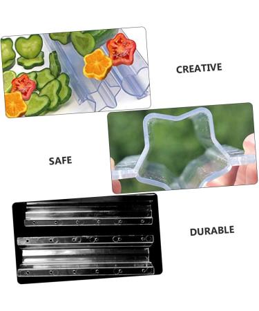 BUTIFULSIC 3 Pcs Vegetable Fruit Mold Cucumber Cucumber Molding Mold Fruit Shape Planter Watermelon Shaper Tool Heart Shape Cucumber Mold Planting Mold Vegetable Mold 20x5.5cm Transparent - Buy Online on GoSupps.com