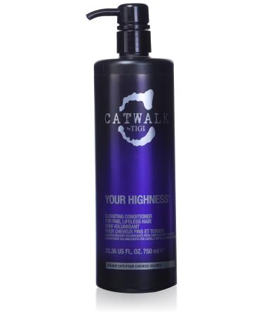 Tigi Catwalk By Your Highness Elevating Conditioner for Fine Lifeless Hair 25.36 Oz 25.36 Fl Oz (Pack of 1)