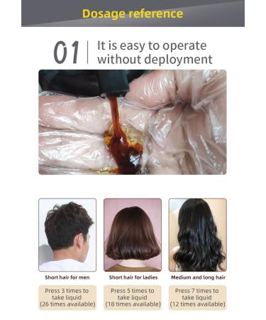 Instant Hair Color Shampoo for Gray Hair - 3 in 1 Herbal Coloring - 100% Grey Coverage - Men & Women (Black) - Buy Online on GoSupps.com