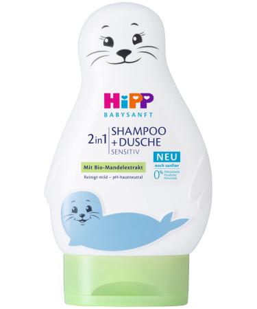 HiPP Babysanft 2in1 Shampoo + Shower pack of 6 (6 x 200 ml)