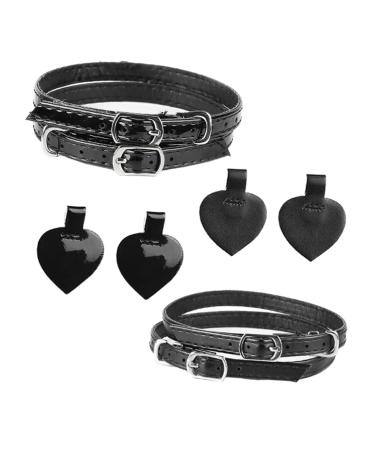 2 Sets High Heels Heel Stickers Heel Shoe Strap Ankle Shoelace Anti-Drop Shoe Strap High-Heel Anti-Drop Kit Anti-Loose Heel Liner High Heel Grip Detachable Ankle Strap Heel Pad