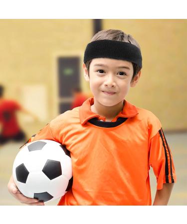 Yolev 4-Piece Sports Headbands for Kids Stylish & Functional Hair Bands for Basketball Welding & More | Available in Red Gray White & Black - Buy Online on GoSupps.com