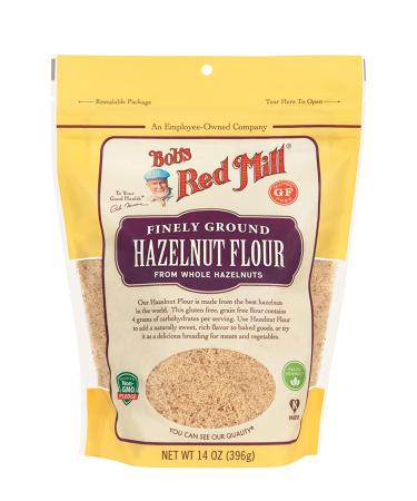 Bob's Red Mill Hazelnut Flour - 14 oz Pack of 4 | Resealable & Fresh - Buy Online on GoSupps.com