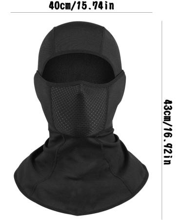 Hamagi Winter Facial Protection for Men | Cold-Resistant Elastic Ski Cover | Motorcycle Winter Shields with Reflective Warning | Outdoor Equipment - Buy Online on GoSupps.com