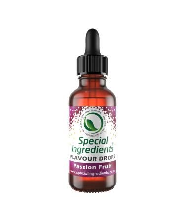 Passion Fruit Flavour Drop 500ml Highly Concentrated Versatile Food Flavouring - Vegan Non GMO Gluten Free Passion Fruit 500ml