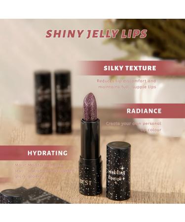 Buy 3 Colors Color Changing Lipstick Set | pH Reactive Moisturizing Glitter Lip Balm | Long Lasting Waterproof Matte Tinted Lipstick for All-Day Hydration - Buy Online on GoSupps.com