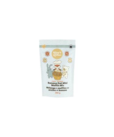 Organic Banana Oat Mini Muffin Mix No Added-Sugar Source of Iron Plant-based. Baby-led Weaning Toddlers and the Whole Family.