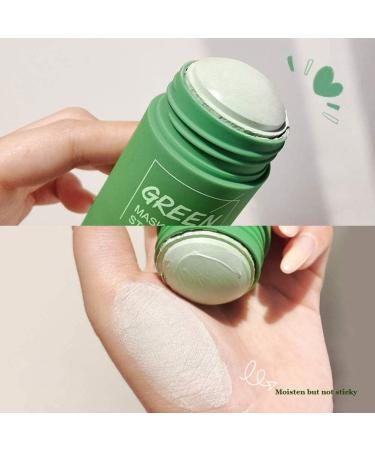 Green Tea Purifying Clay Stick Mask - Deep Cleansing Oil Control & Anti-Acne - Blackhead Remover Facial Mask for Pore Care (1 PC) - Buy Online on GoSupps.com
