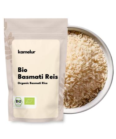 Kamelur Kamelur Organic Hulled Basmati Rice (1 kg) Organic aromatic basmati rice without additives Natural fragrant rice