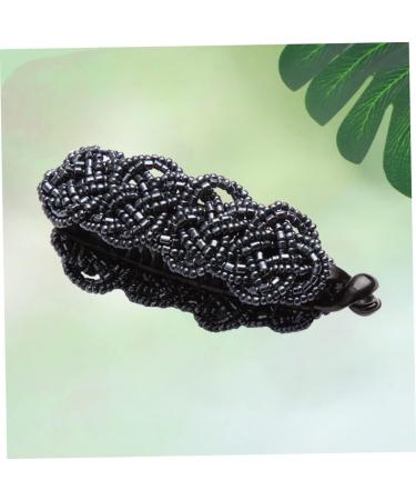 FRCOLOR Rhinestone Barrettes Bird clips combs for women Puff Clip french barrette clips French Barrettes black barrettes fashionable ponytail holder tail clip Pretty Ponytail Holder Clips - Buy Online on GoSupps.com