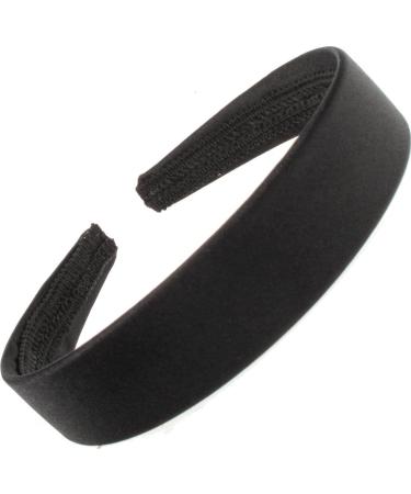 Black Satin 2.5cm Alice Headband for Women & Girls - Glitz4Girlz - Buy Online on GoSupps.com