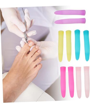 Healeved 15 Pairs Cuticle Nipper Handle Sleeve Pedicure Protection Cap - Buy Online on GoSupps.com