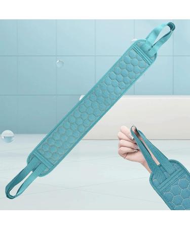 3Pcs Exfoliating Body Scrubber Set - Back Scrubber, Bath Glove, and Loofah Sponge - Deep Cleanse for Men and Women - Buy Online on GoSupps.com