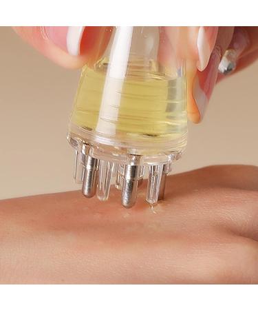 Hair Oil Applicator Bottle | 2 PCS Scalp Applicator Liquid Comb | Hair Growth Serums Applicator | Scalp Applicator Comb | Portable Liquid Oil Dispenser | Scalp Massage Comb With Roller Ball Gray - Buy Online on GoSupps.com