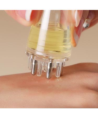 Buy Hair Oil Applicator Comb Massager with Scooter Ball - Portable Mini Hair Brush for Essential Oils - International Shipping - Buy Online on GoSupps.com
