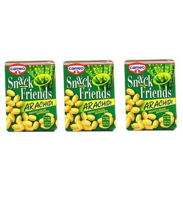 Cameo Snack Friends Peanut Toast and Salad Set of 3 roasted and salted peanuts 40 g