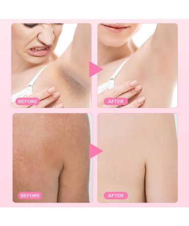 Buy 2PCS Brightening Underarm Cream & Pearl Capsules | Exfoliating Body Gel for Women Achieve Radiant Skin - Buy Online on GoSupps.com