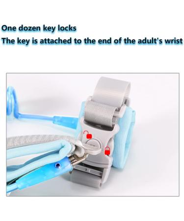 2M Anti Lost Wrist Link Belt - Secure Toddler Reins with 360 Rotate, Key Lock, and Child Safety Feature for Walking and Travel - Buy Online on GoSupps.com