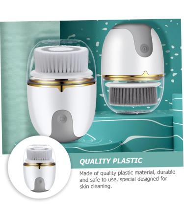 minkissy 1pc Facial Cleanser Face Scrub Brush Facial Brush Exfoliating Brush Portable Handhold Face Brush Equipment Plastic Cleansing - Buy Online on GoSupps.com