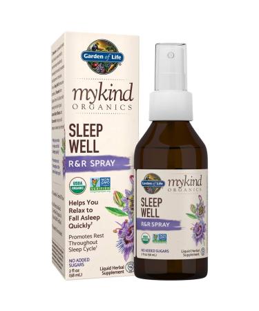 Garden of Life MyKind Organics Sleep Well R&R Spray 2 fl oz (58 ml) - Buy Online on GoSupps.com