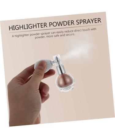 Didiseaon 4 Pcs Spray Glitter Gloss Powder Spray Face Spray Highlighter Glass Bottle Blush Powder - Buy Online on GoSupps.com