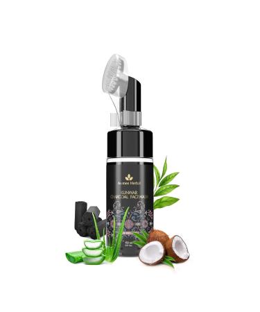Avi-Mee Kunwar Charcoal Face Wash I For Oil & Dust Free Skin That Glows From Within | Deep Cleaning With Activated Charcoal & Neem Extracts | 5.07 Fl Oz