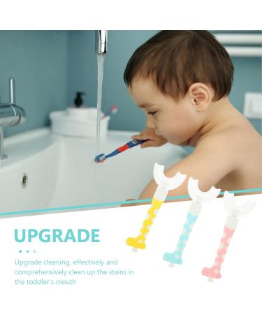 Lalafina 3ST Children's Training Toothbrush - Soft Manual Oral Care for Kids | Food-Grade ABS Teeth Cleaning - Buy Online on GoSupps.com