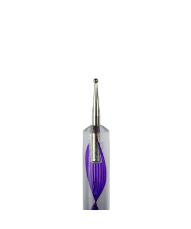 Buy N&BF 5x Nail Art Dotting Tools Lila - Double Tip Swirl Tool Set for Strass Mosaik & More | Professional Nail Studio Quality - Buy Online on GoSupps.com