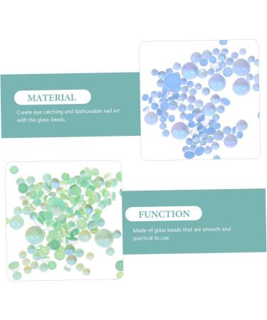 HAPINARY 9 Boxes Nail Decoration Jewelry Nail Beads for Nail Art Nail Jewels Beads for Nails Nail Gems Gemstones for Nails Mini Beads Nail Art Beads Kit Glass Macaron Accessories - Buy Online on GoSupps.com