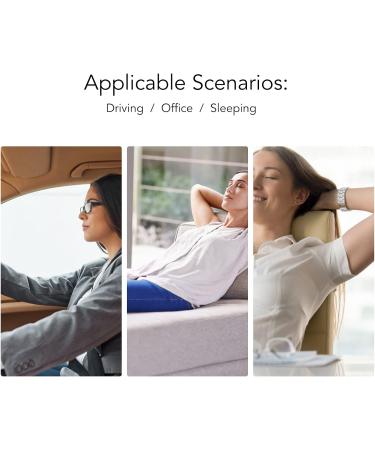 USB Heating Scarf & Pillows | 3 Levels of Pain Relief for Back & Shoulders | Washable Comfort & Relaxation - Buy Online on GoSupps.com