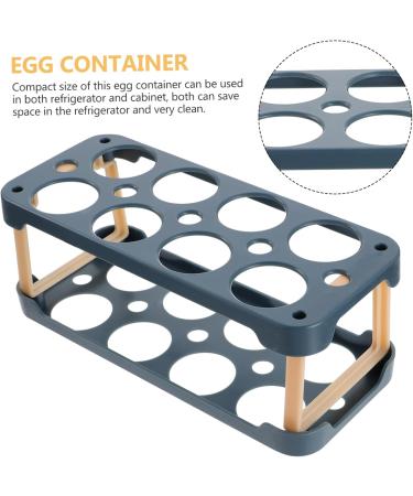3pcs Box Egg Carton Eggs Utensil Holder Food Serving Tray Refrigerator Egg Tray Household re-usable - Buy Online on GoSupps.com
