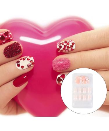 dijiusidy False Nail Perfect Matching Simple to Wear Fingernail Full Coverage Press Type Strong Viscosity Adjustable Paster Type 32 F741 Type 32 F741 - Buy Online on GoSupps.com