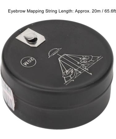 Microblading Mapping String Brow Mapping String Makeup Pre Inked for Beautician for Beauty Salon (White) - Buy Online on GoSupps.com