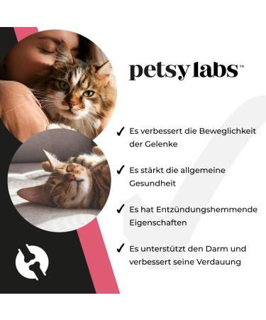 Feline Booster - Nutritional Supplements for Cats | Joint Mobility Digestion & Skin Health | 270g - Buy Online on GoSupps.com
