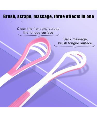 Fez Tongue Scraper Set - 5 PCs Mouth Hygiene Tool for Optimal Oral Care - Buy Online on GoSupps.com