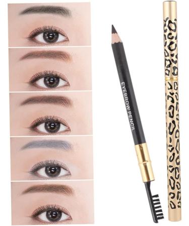 POPETPOP 2pcs Pencil Makeup Eyeliner Brown Eyeliner Eyebrow Filler Eyebrow Brush Major Eyelash Brush Miss 1 count (Pack of 1) As Shown - Buy Online on GoSupps.com