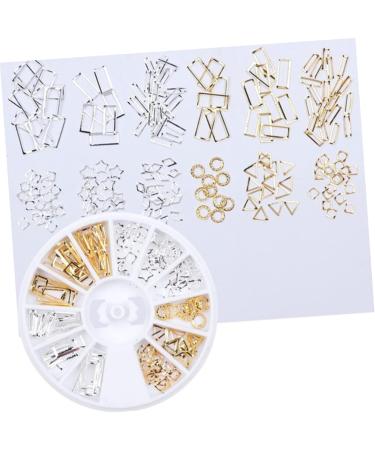 Beavorty 2 Boxes rivets for metal nail art goldendoodle ornament Gold Metal Nail Studs nails jewelry art decoration metal decor nail rivets studs nails rhinestones charm 3d - Buy Online on GoSupps.com