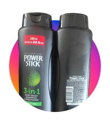 Compre Kit PowerStick 3 em 1: Shampoo Condicionador e Sabonete L quido 22 5oz (665ml) - Envio Internacional - Buy Online on GoSupps.com