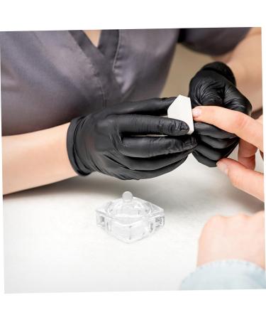 ABOOFAN Diamond Decor Candy Jar Nail Liquid Holder Acrylic Nail Supplies Dappen Dish for Acrylic Nails Nail Accessories Acrylic Nail Tools Nail Powder Heart-shaped Glass - Buy Online on GoSupps.com